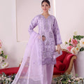 ZUNN By Dressline Semi Stitched 3 Piece Formals Collection'2025-zunn-semi-stitched-violet-glow
