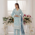Zarnaz By Dressline Stitched 3 Piece Emb PP Staple Summer Collection'2025-zarnaz-pp-whiteblue-3pcStitched