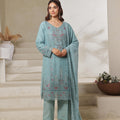 Dressline Zeva Festive Elegance Redefined Stitched 3 Piece Hand-Emb Chiffon