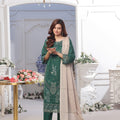 Dressline Saffira UnStitched 3 Piece Premium Emb ChikankariSlub Lawn Collection