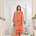 Dressline Saffira UnStitched 3 Piece Premium Emb ChikankariSlub Lawn Collection