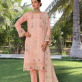 Dressline Hayam Ready-To-Wear 3 Piece Premium Heavy Chikankari Emb Bana Dora Lawn Collection