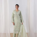 Dressline Malikah Stitched 3 Piece Luxury Emb Organza Collection