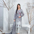 Tawakkal Fabrics - Serwa - 3 Pc Digital Printed Collection - D-1284