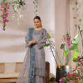 Dressline New Semi Stitched  3 Pcs Premium Emb ChikankariJacquard Lawn Collection