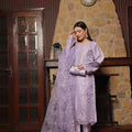 Dressline Sharjeena (Light)- Semi Stitched 3 Piece Emb Luxury Organza Collection