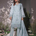 Dressline UnStitched 3 Piece Premium Heavy Chikankari & Laserkari Emb Bana Dora Lawn Collection