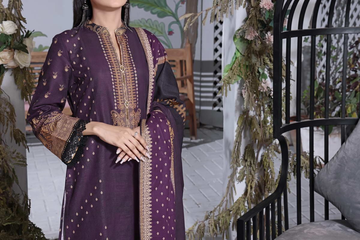 Shahkar Khadda by VS textile 3 piece unstitch D-11