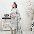 Tawakkal Fabrics - IMZA - 3 Pc Digital Printed Collection - D-1100