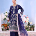 Shehnai By Dressline Unstitched 3 Piece Formals Collection'2025-shehnai-unstitched-midnight-plum
