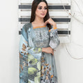 Tawakkal Fabrics - IMZA - 3 Pc Digital Printed Collection - D-1096
