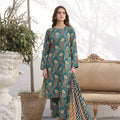 Feathers Unstitched 3 Piece Summer Collection-GENIE-FT355