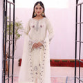 Pulse By Dressline Stitched 3 Piece Formals Collection'2025-pulse-stitched-ivory-glow