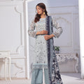 Dressline Launching New Unstitched  3 Pcs Premium Chikankari & Cutwork Emb Digital Printed Lawn Collection