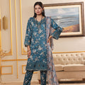 Dressline Zahra New Stitched Fancy Emb Chikankari Lawn Fancy  Dupatta Collection