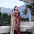 Dressline Semi Stitched 3 Pcs Luxury Emb  Khaddar Collection