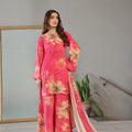 Whisper Winds By Feathers Unstitched 3 Piece Lawn Collection'2025-ROZBERRY-FT491