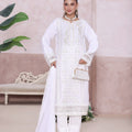 Nehal By Dressline Stitched 3 Piece Luxury Chiffon Formals Collection'2025-nehal-chiffon-3pc-Stitched-white1