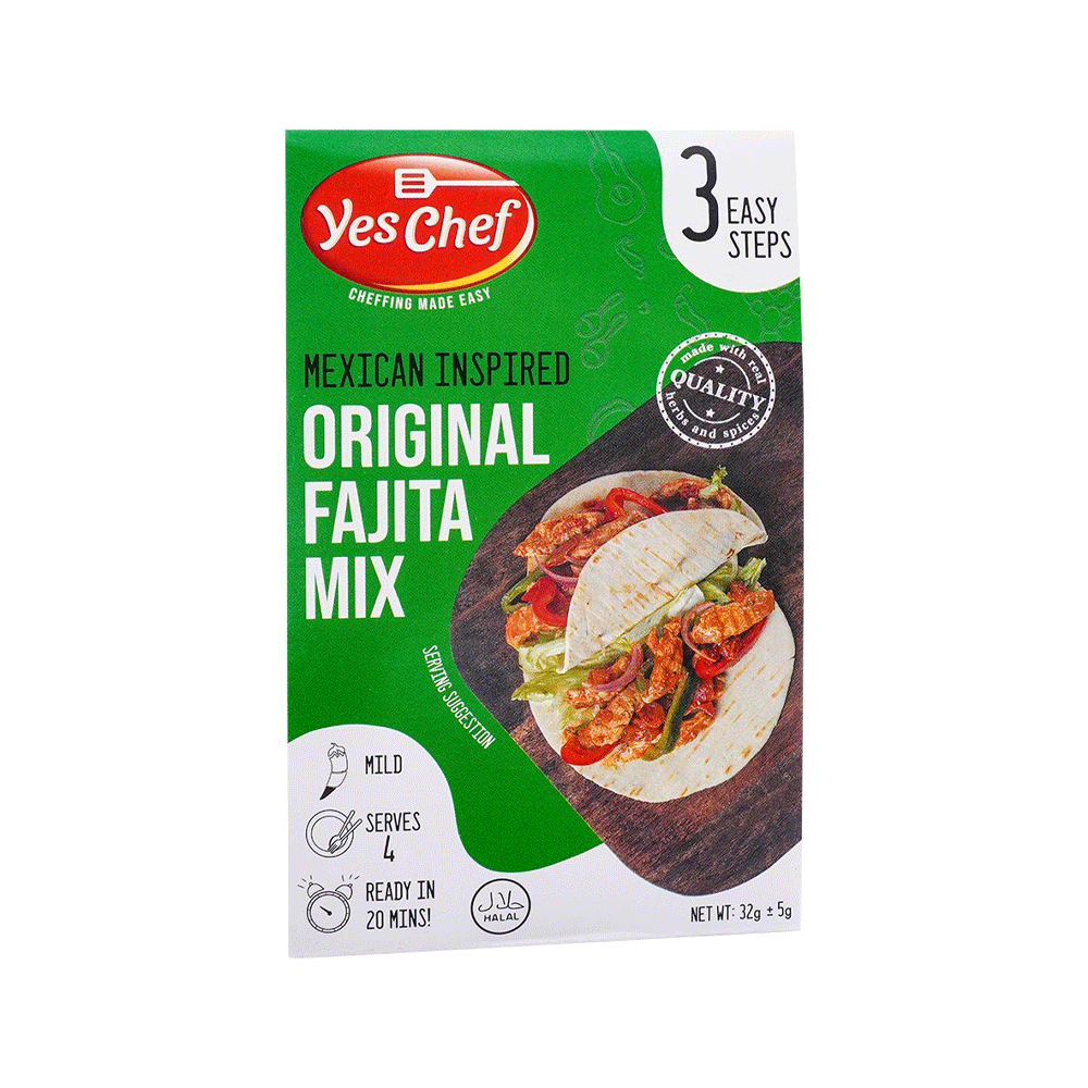 Yes Chef Original Fajita Mix 37g - Snapcart.pk