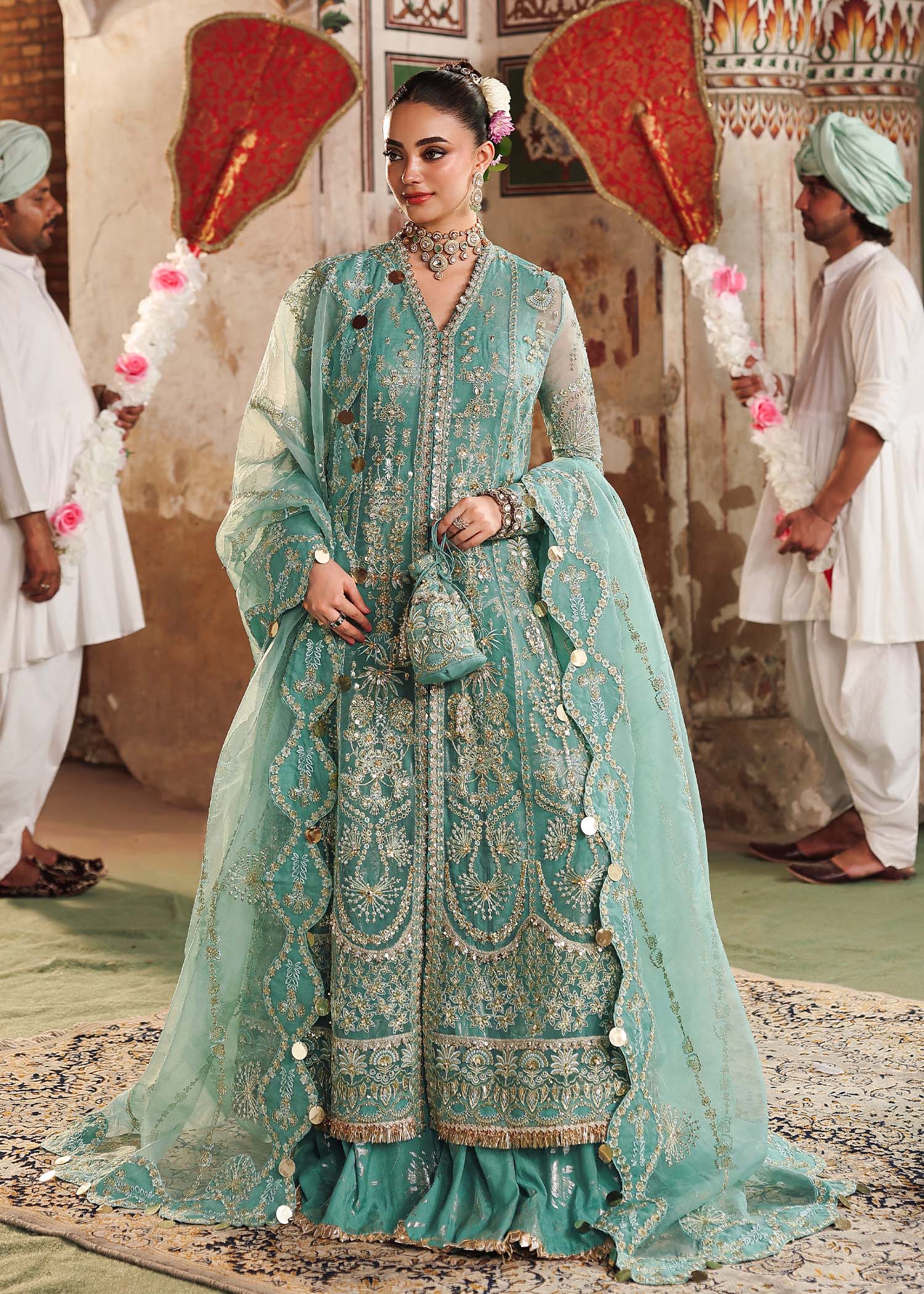 Veere Di Wedding By Sardinia Unstitched 3 Piece Collection-ROOHI