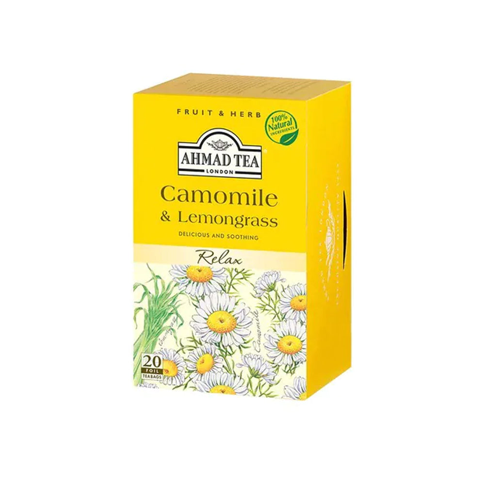 Ahmad Tea Infusion Camomile & Lemongrass 20s - Snapcart.pk