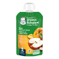 Gerber Organic Biologique Apple Summer Peach Puree 128ml