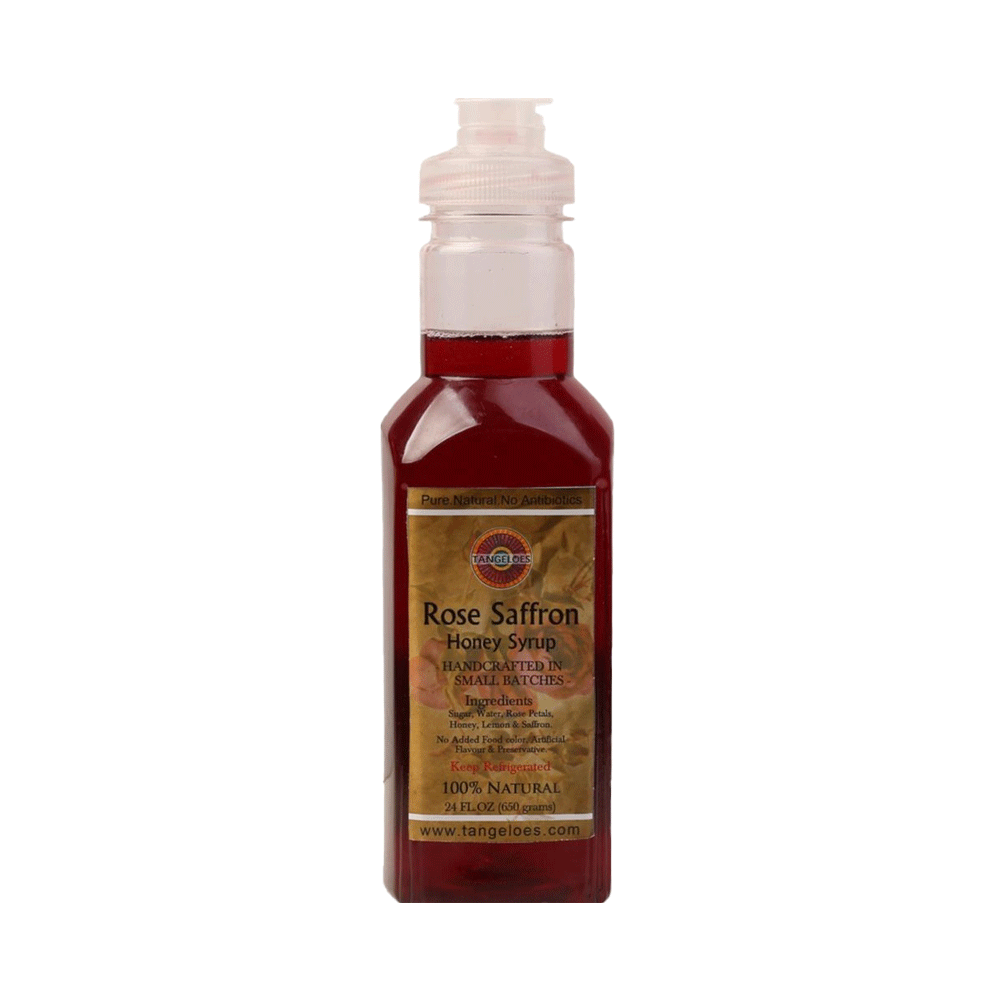 Tangeloes Rose Saffron Honey Syrup 620g - Snapcart.pk