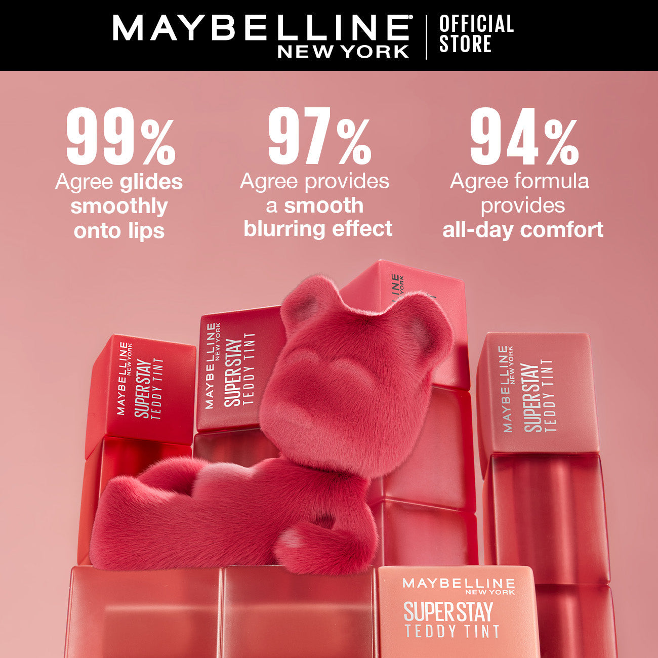 Maybelline - New York - Super Stay Teddy Tint