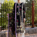 Bloom By Saira Shakira Unstitched 3 Piece Luxury Lawn Collection'2025-06-B-Sauvage