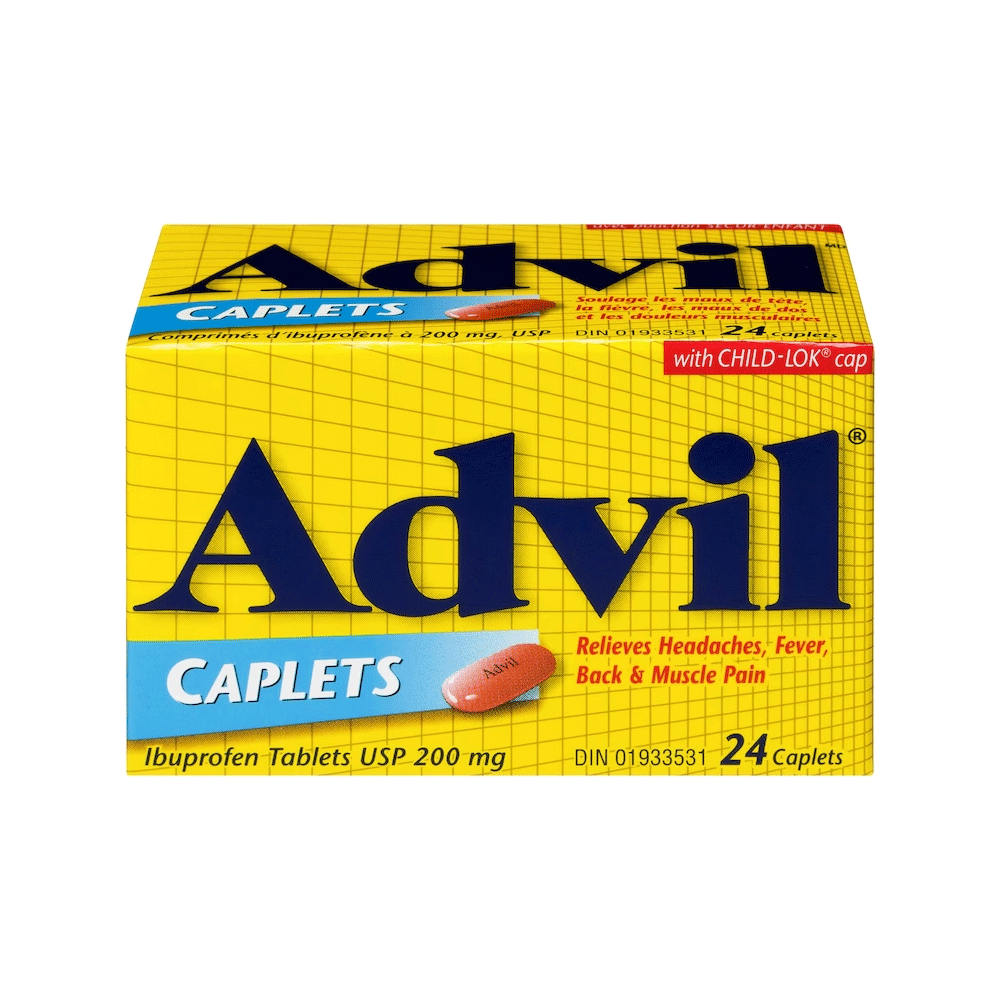 Advil Caplets 24s (Canada)