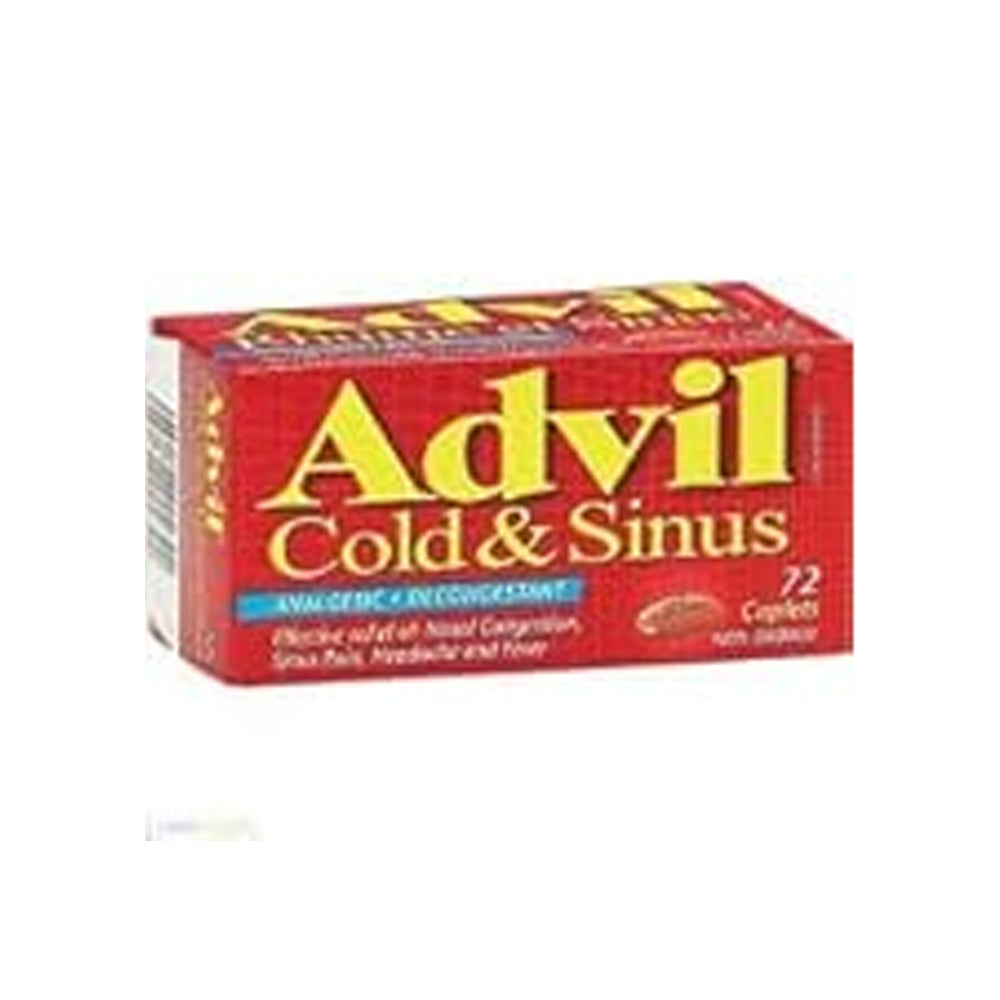 Advil Cold & Sinus Caplets 72s - Snapcart.pk