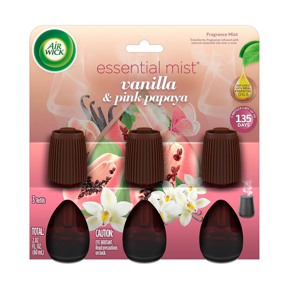 Air Wick Essential Mist Vanilla & Pink Papaya 60ml