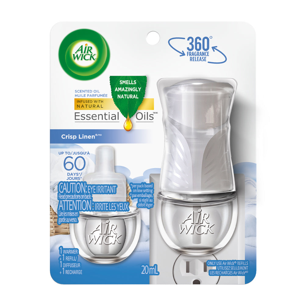 Air Wick Crisp Linen Scented Oil 20ml