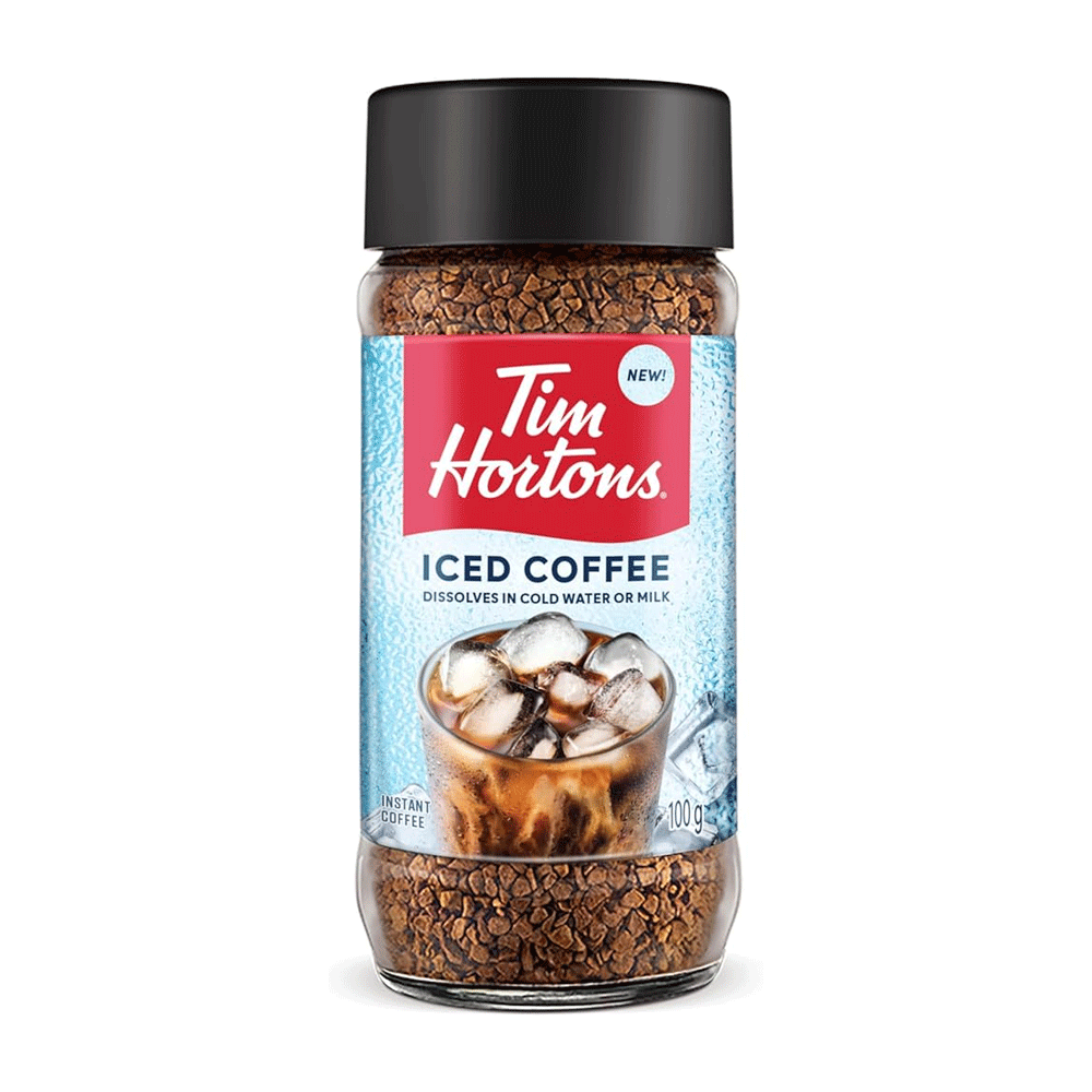 Tim Hortons Cafe Glace Instantane Coffee 100g