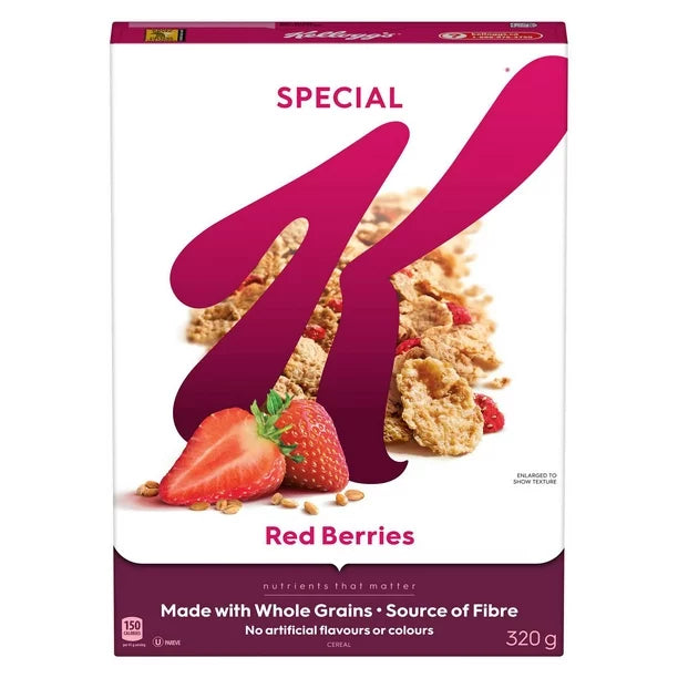 Kelloggs Special K Red Berries Cereal 320g - Snapcart.pk