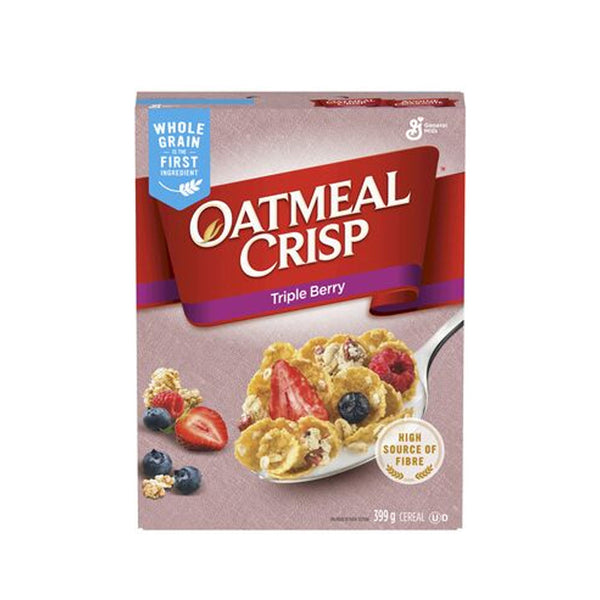 General Mills Oatmeal Crisp Triple Berry Cereal 399g - Snapcart.pk