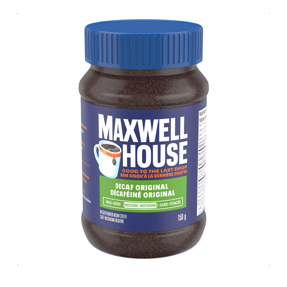 Maxwell House Decaf Original Instant Coffee 150g