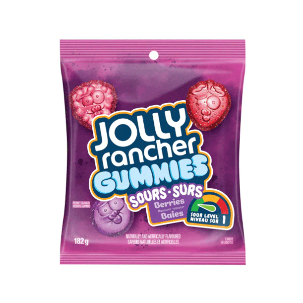 Jolly Rancher Gummies Sours Berries 182g - Snapcart.pk