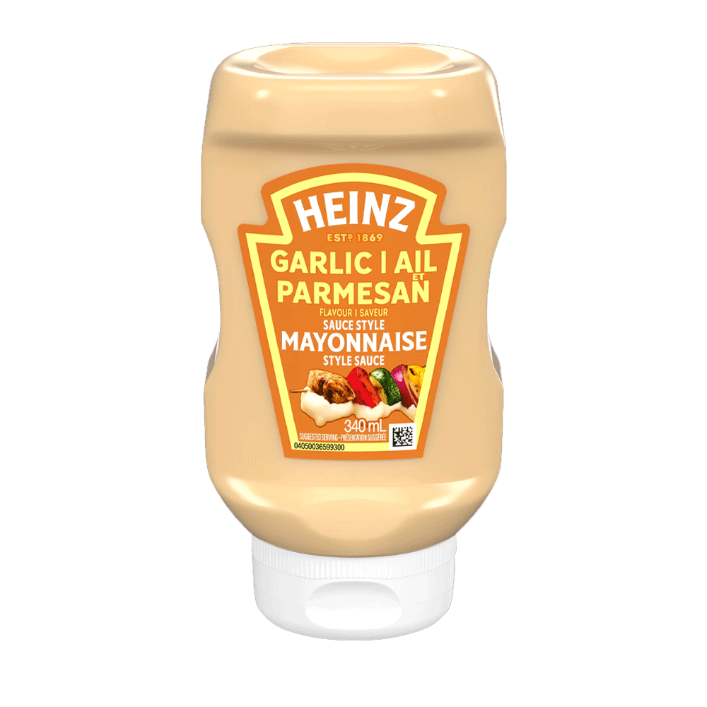 Heinz Garlic I Ail Parmesan Mayonnaise 340ml
