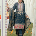 Sunehri Shaam By Al Zohaib Embroidered Jacquard Unstitched 3 Piece (06)