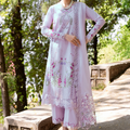 Bloom By Saira Shakira Unstitched 3 Piece Luxury Lawn Suit-07-A-Faye