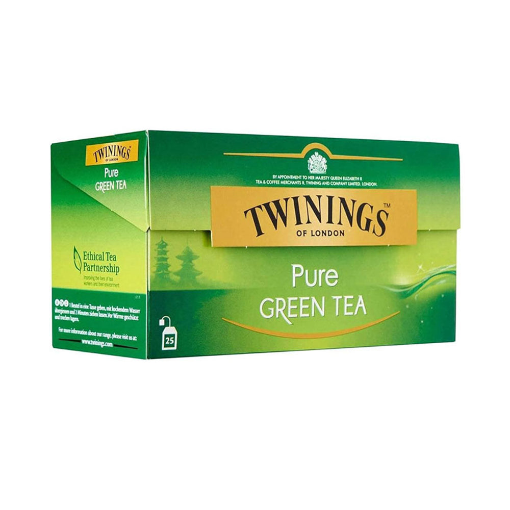 Twinings Pure Green Tea 50gm - Snapcart.pk