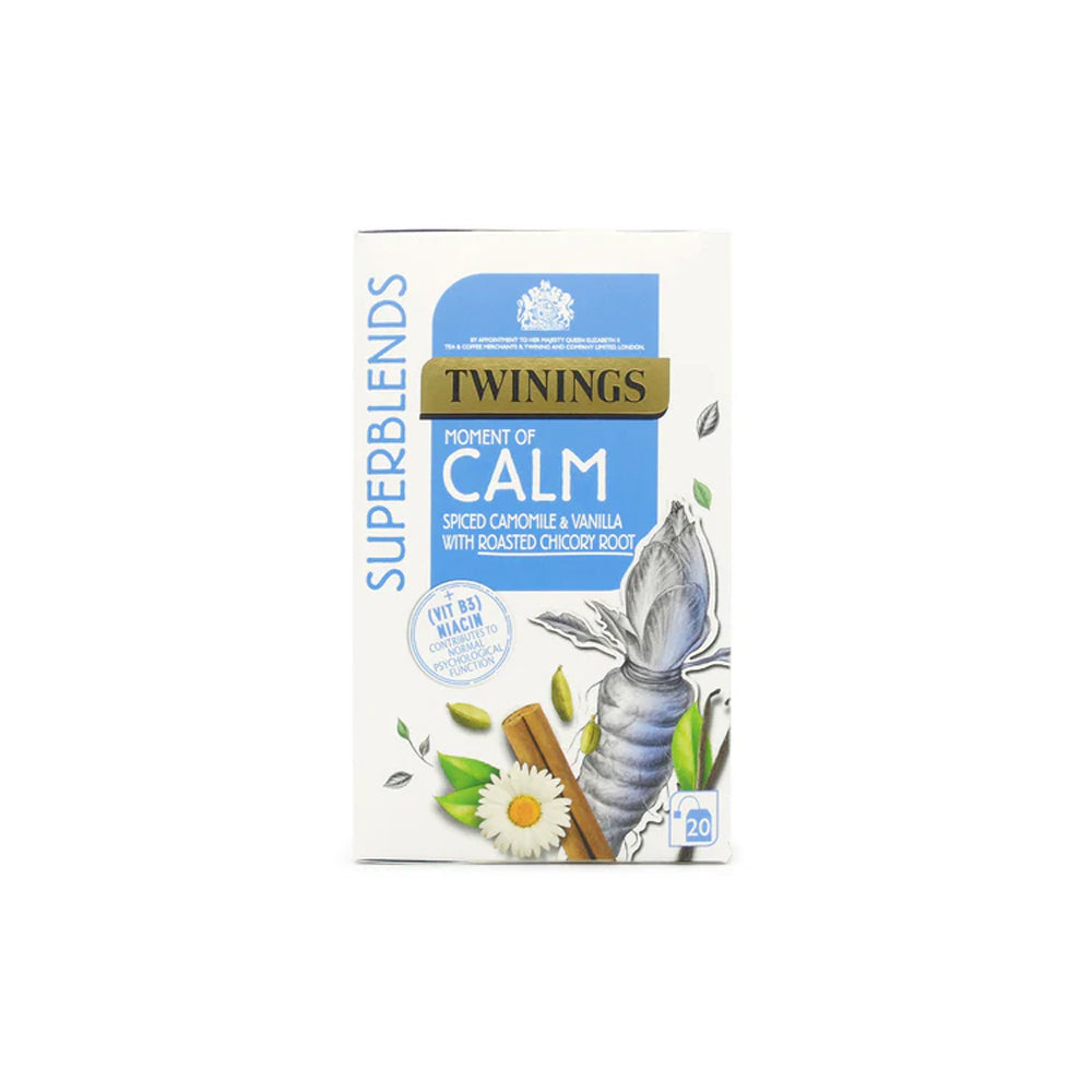 Twinings Super Blends Moment Of Calm Tea Bags 20s - Snapcart.pk