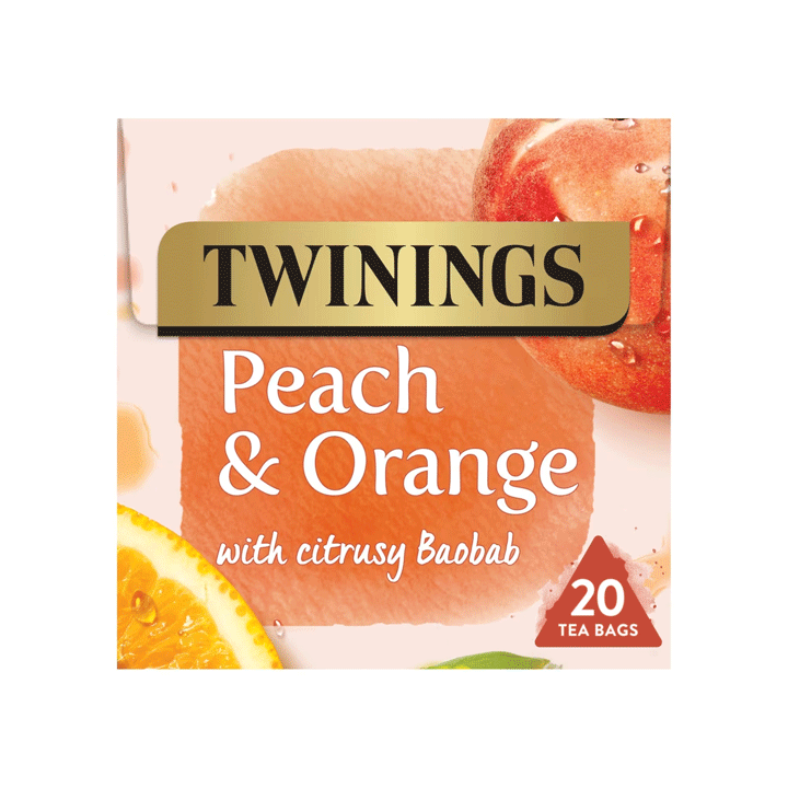 Twinings Peach & Orange Tea Bags 20s