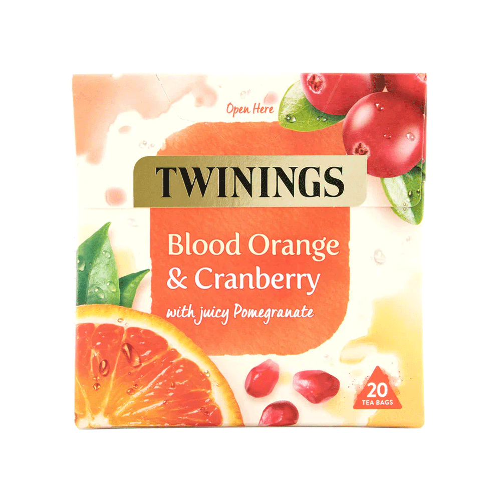 Twinings Blood Orange & Cranberry Tea Bags 20s