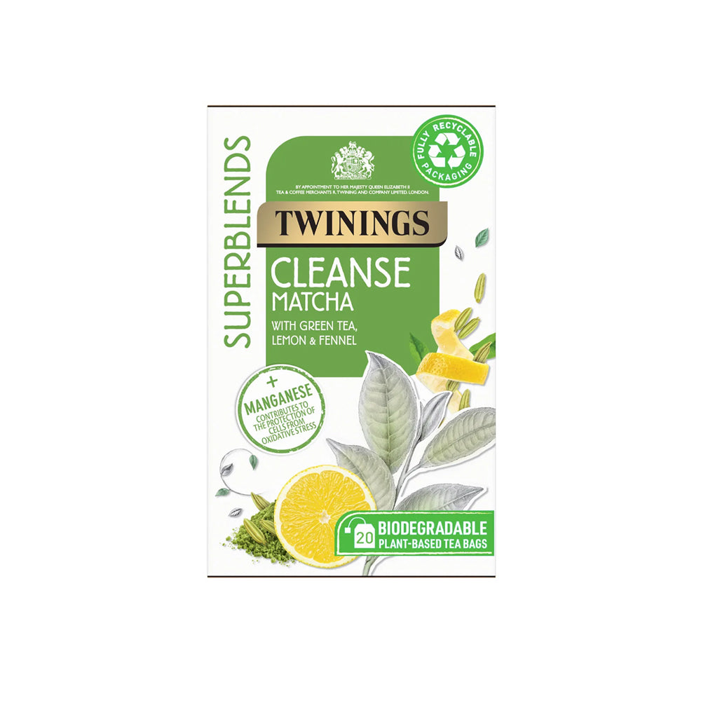 Twinings Cleanse Matcha Tea Bags 20s - Snapcart.pk