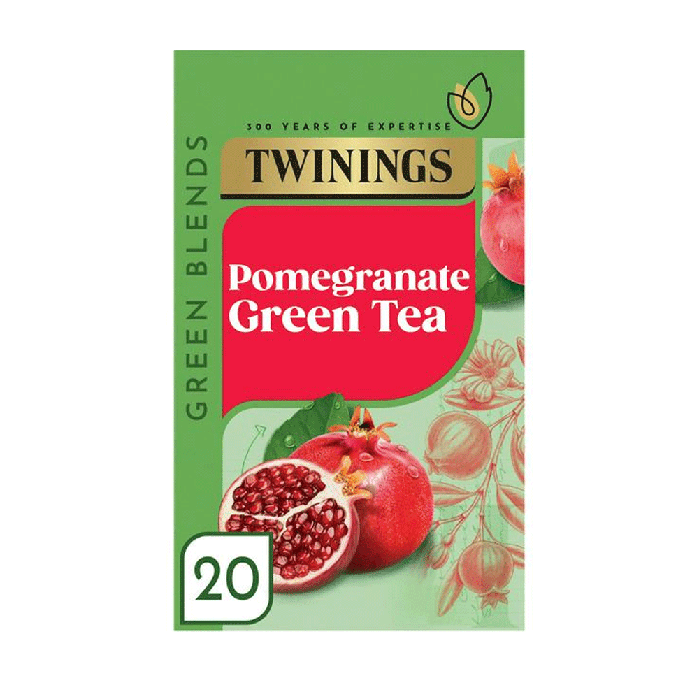 Twinings Pomegranate Green Tea 40g 20s