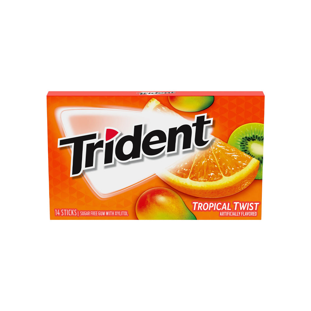 Trident Tropical Twist 14sticks - Snapcart.pk