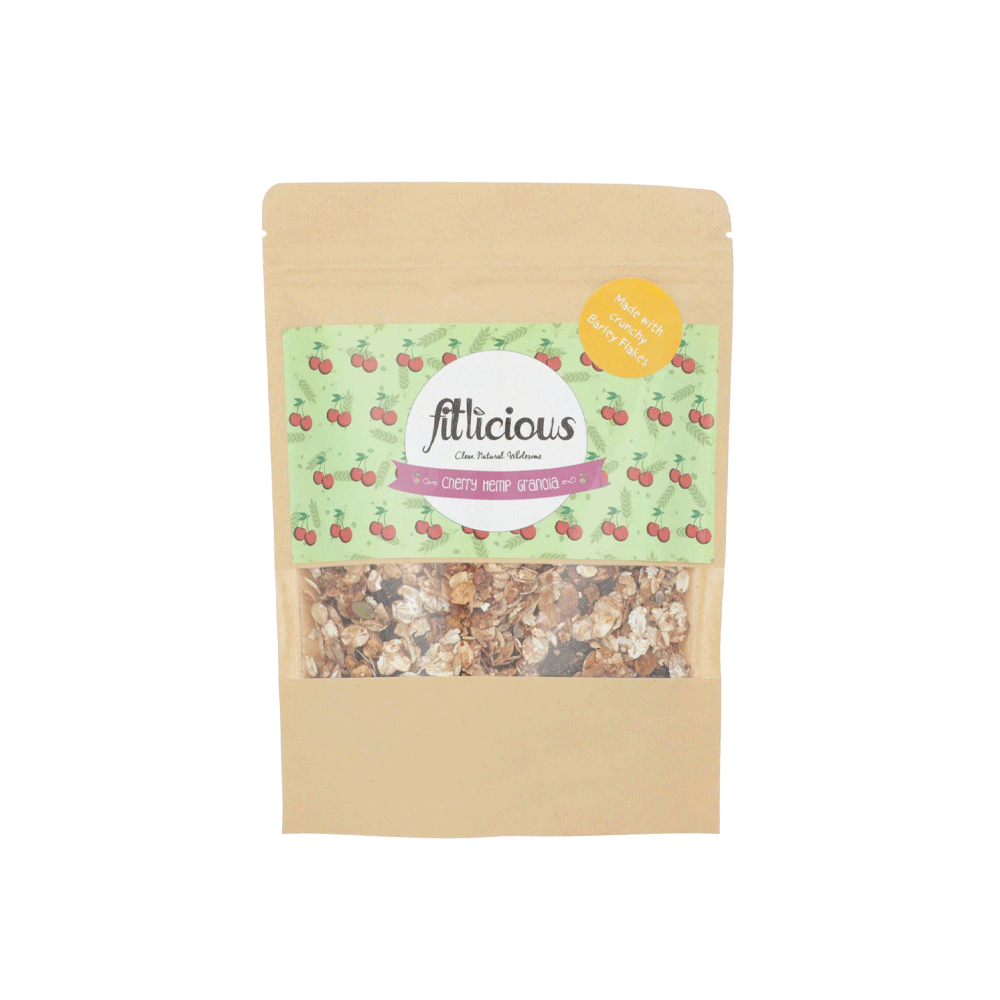 Fitlicious Berry Barley Granola 400g - Snapcart.pk