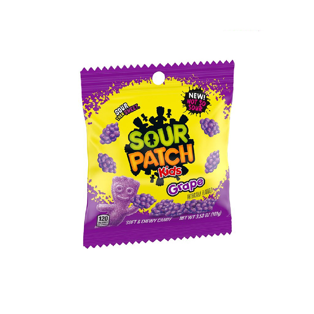 Sour Patch Kids Grape Soft & Chewy Candy 101g - Snapcart.pk